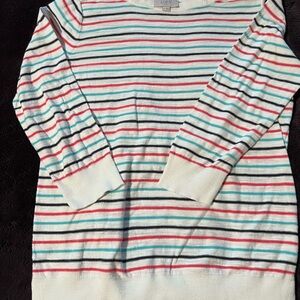 LOFT Striped Sweater - Multicolor